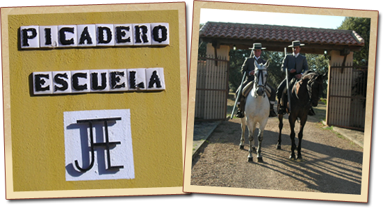 Caballos e instalaciones de la escuela de equitaciÃ³n en Salamanca