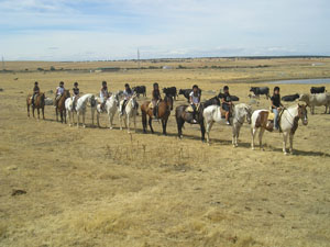 Ruta a caballo VACAS